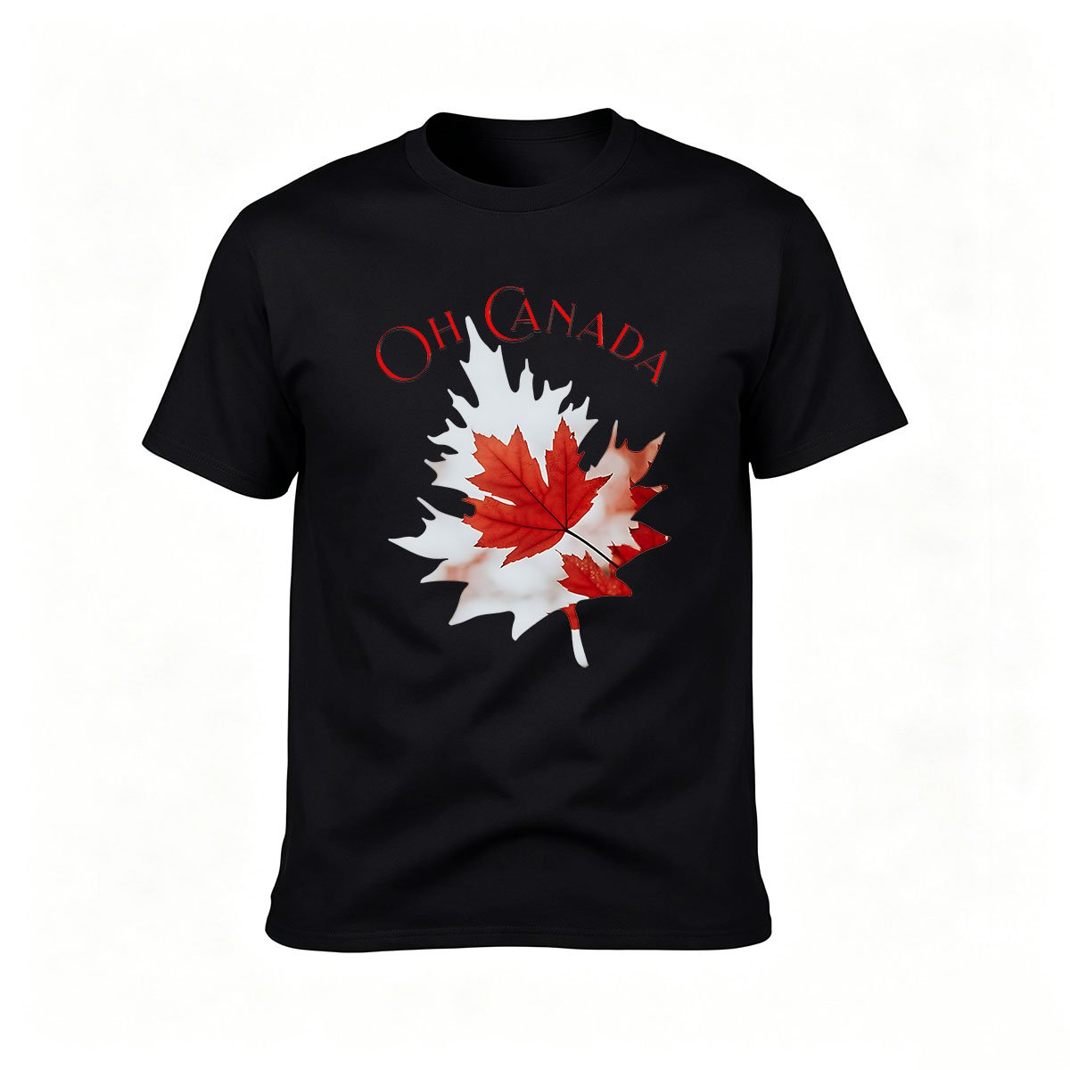 Oh Canada Maple Leaf Men's T-Shirt Canadian Gift