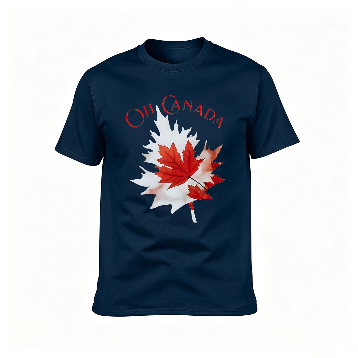 Oh Canada Maple Leaf Men's T-Shirt Canadian Gift - Image 6
