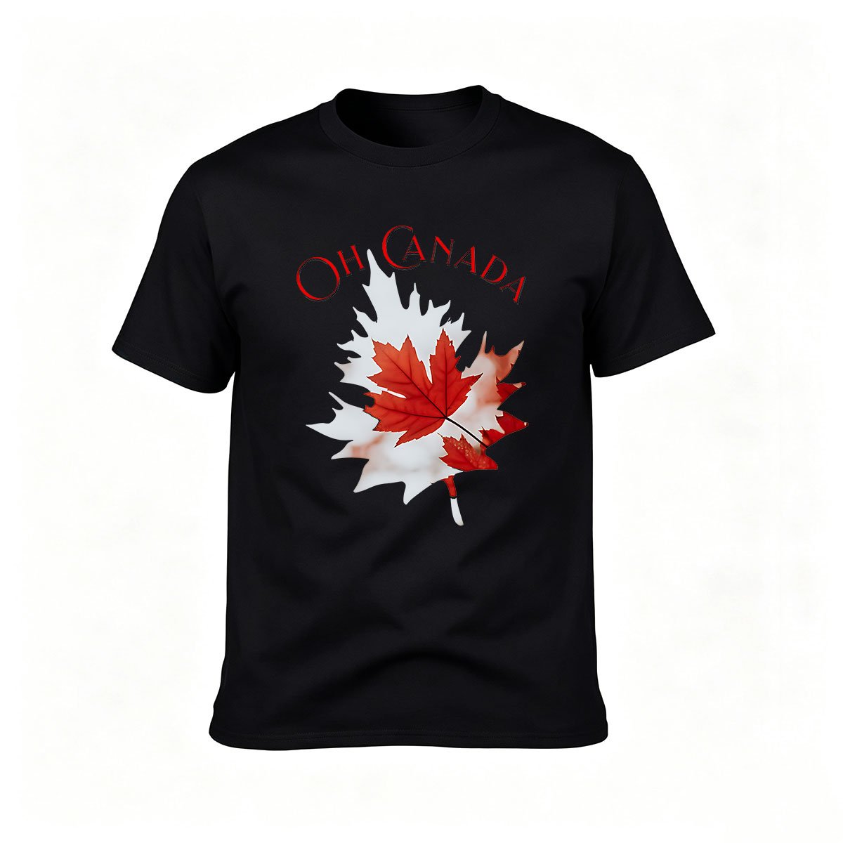 Oh Canada Maple Leaf Men's T-Shirt Patriotic Gift