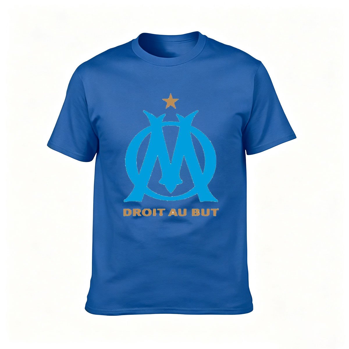 Olympique Marseille Logo T-Shirt Men's Football Fan Gift - Image 4