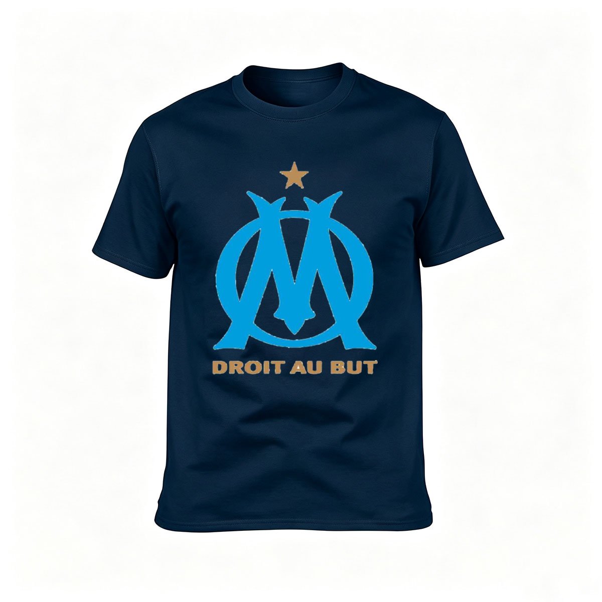 Olympique Marseille Logo T-Shirt Men's Football Fan Gift - Image 6