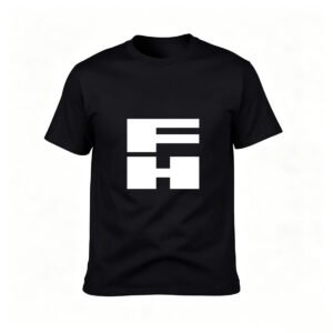 F Logo Men's T-Shirt Minimalist Design Gift for Tech Fans