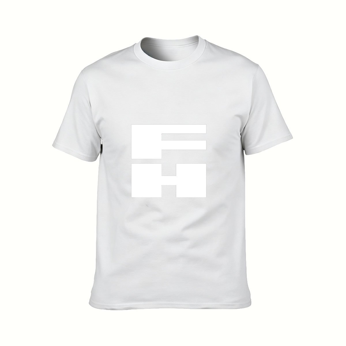 F Logo Men's T-Shirt Minimalist Design Gift for Tech Fans - Image 2