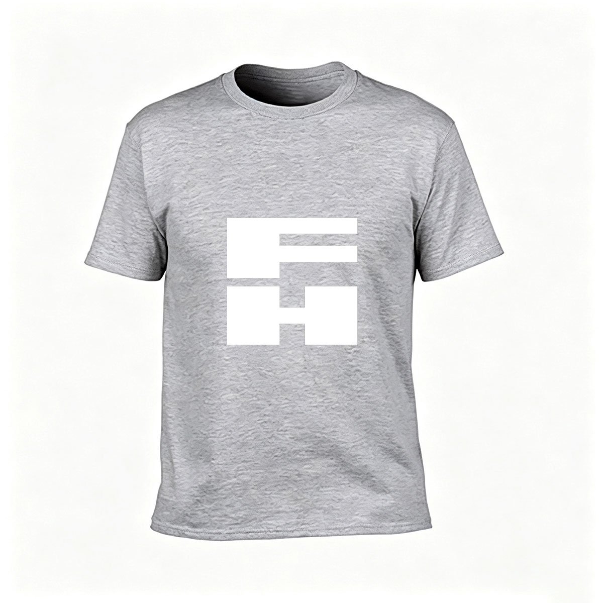 F Logo Men's T-Shirt Minimalist Design Gift for Tech Fans - Image 3