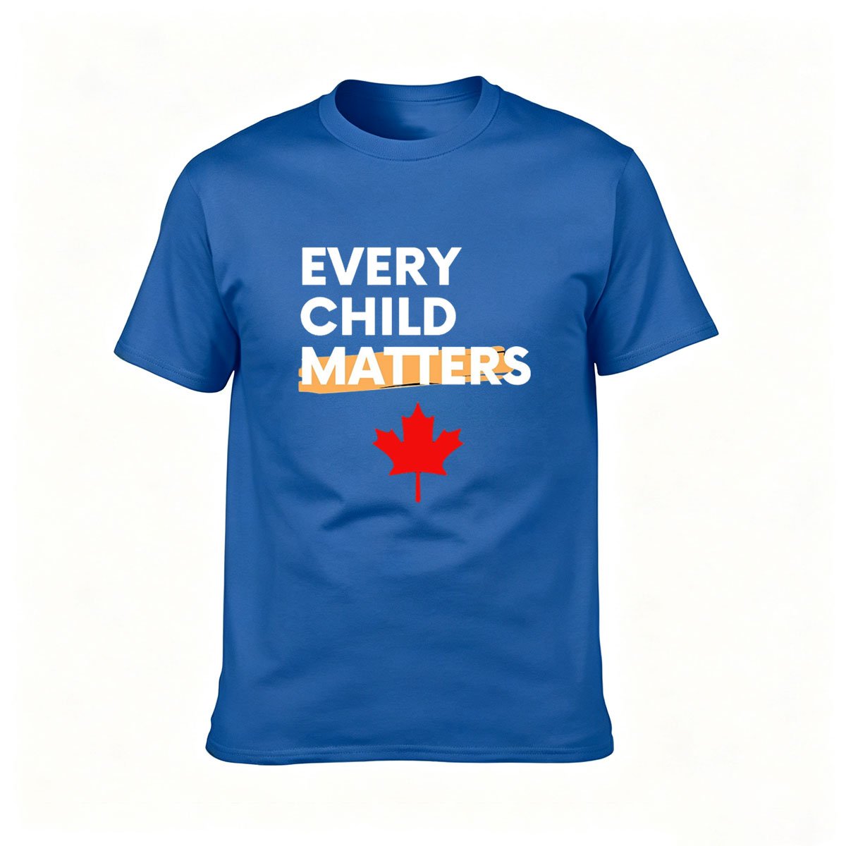 Every Child Matters Canada Maple Leaf T-Shirt Men Women Tees Gift - Image 4