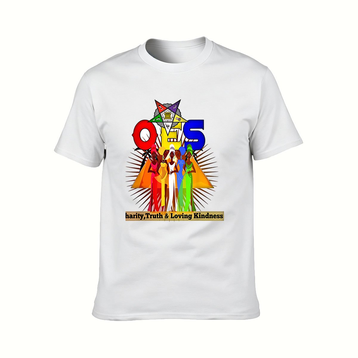 OES Women's T-Shirt Charity Truth Loving Kindness Design Gift for Sisters - Image 2