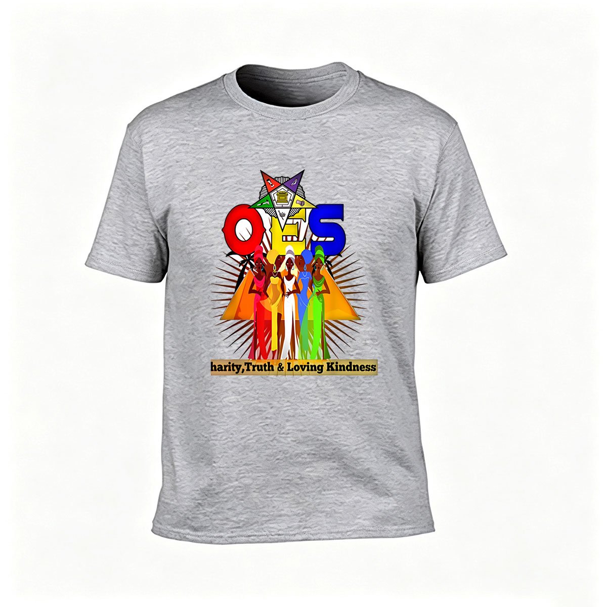 OES Women's T-Shirt Charity Truth Loving Kindness Design Gift for Sisters - Image 3