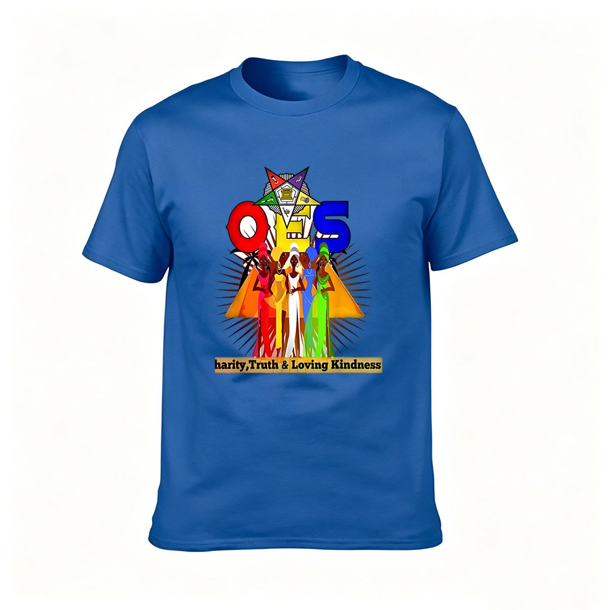 OES Women's T-Shirt Charity Truth Loving Kindness Design Gift for Sisters - Image 4