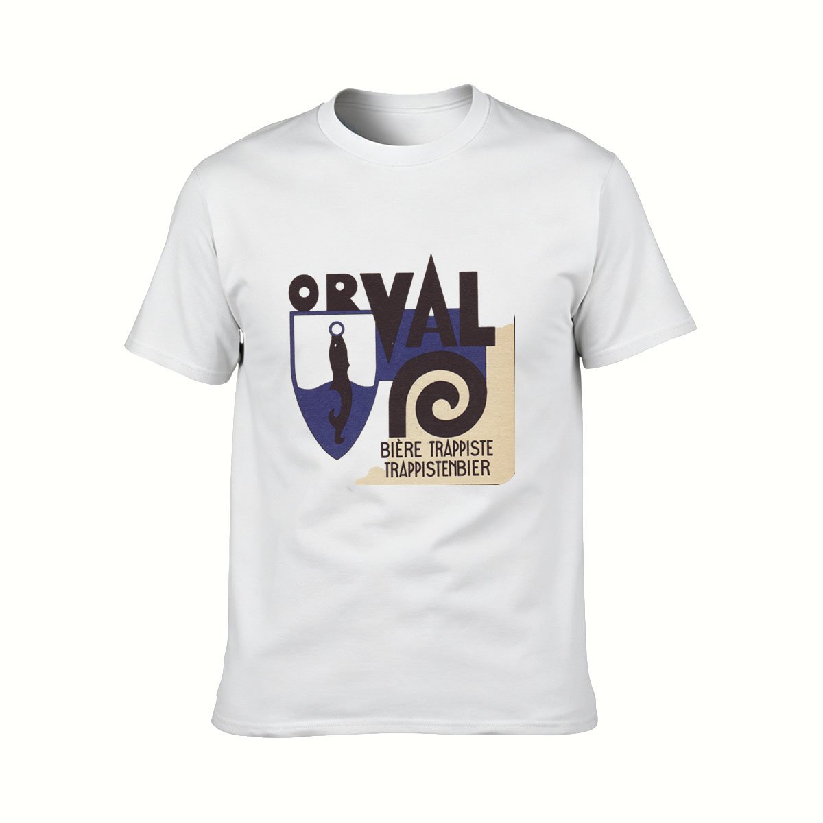 Orval Trappist Beer Logo Men's T-Shirt Gift for Beer Lovers - Image 2