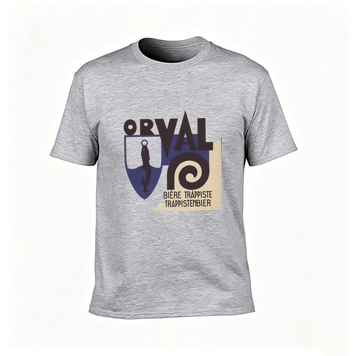 Orval Trappist Beer Logo Men's T-Shirt Gift for Beer Lovers - Image 3