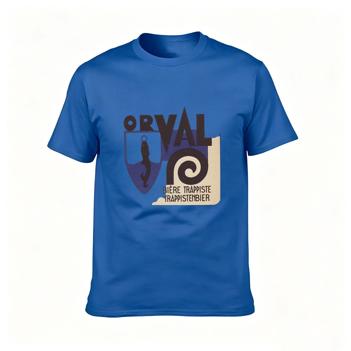 Orval Trappist Beer Logo Men's T-Shirt Gift for Beer Lovers - Image 4