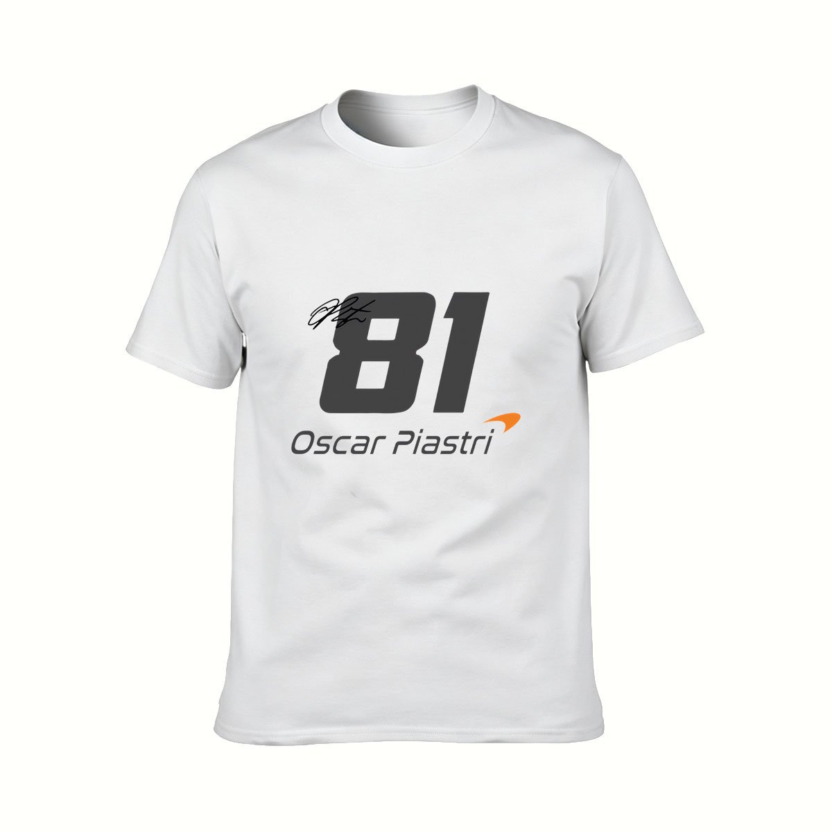 Oscar Piastri 81 Formula 1 Racing T-Shirt Men's Gift - Image 2