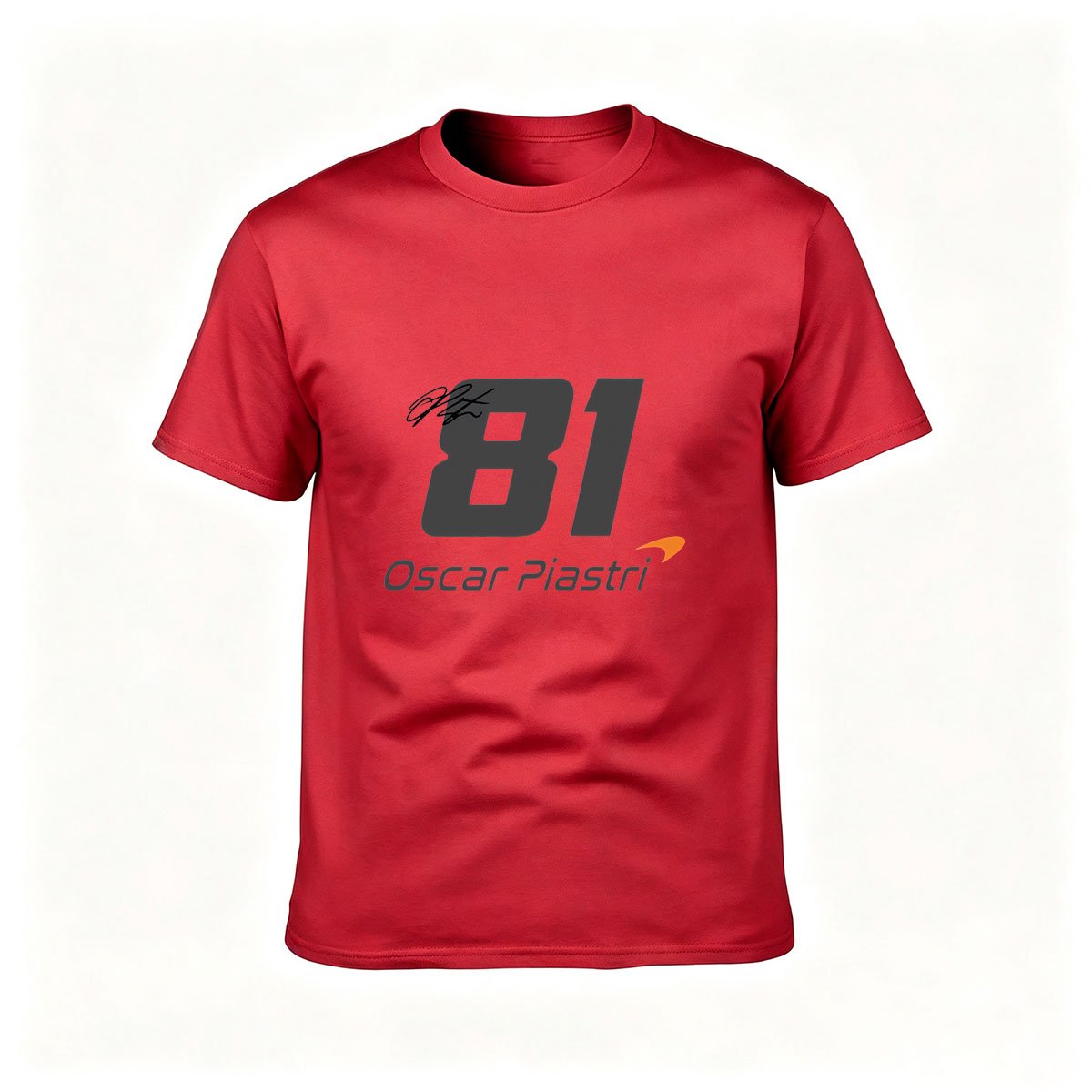 Oscar Piastri 81 Formula 1 Racing T-Shirt Men's Gift - Image 5
