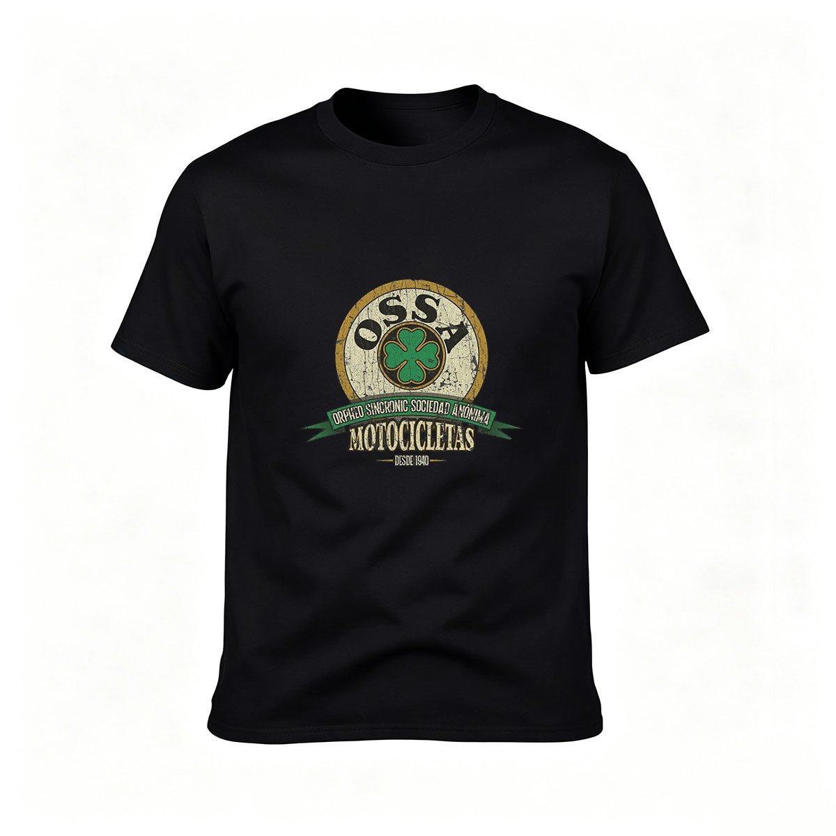 OSSA Motorcycles Vintage Logo Men's T-Shirt Gift for Bikers