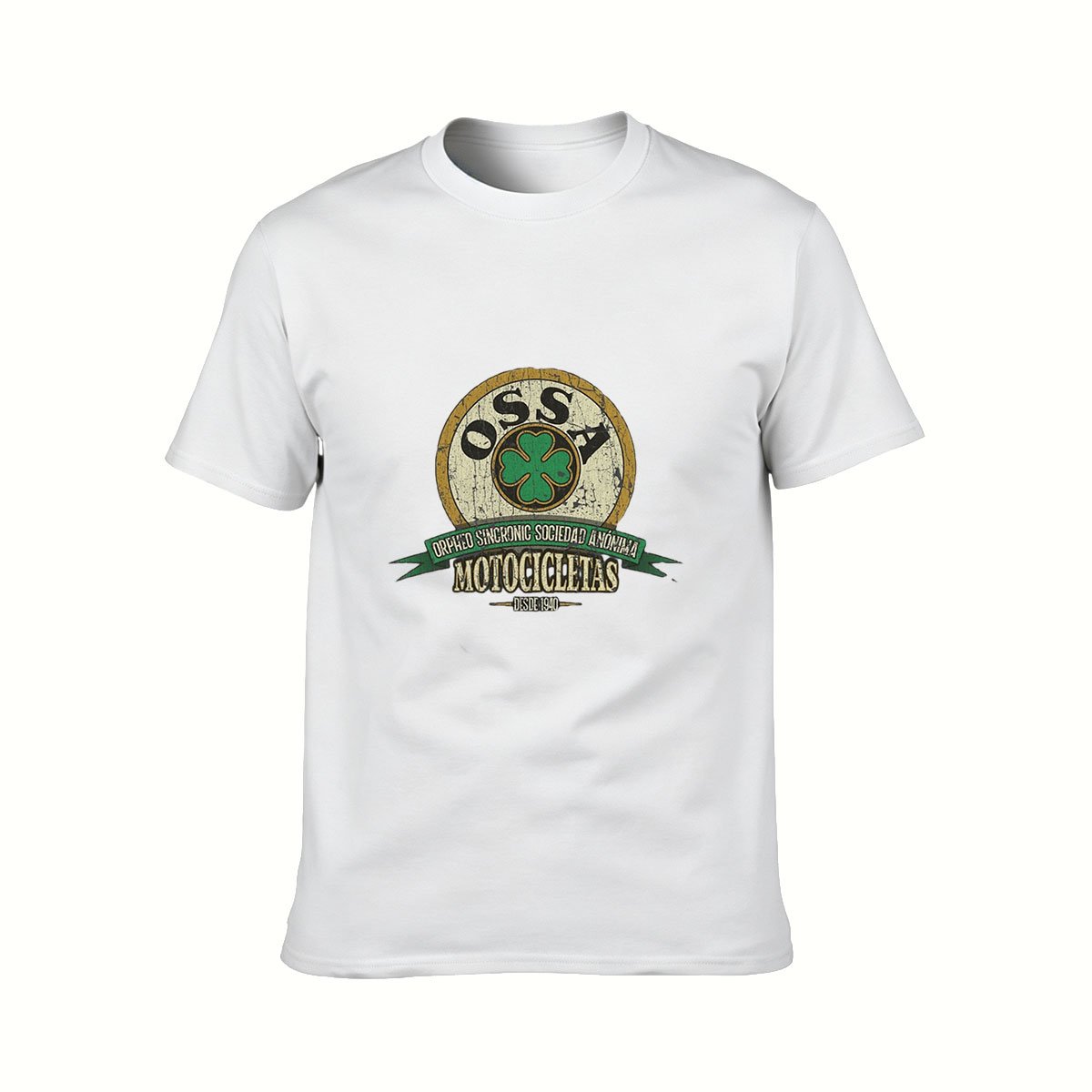 OSSA Motorcycles Vintage Logo Men's T-Shirt Gift for Bikers - Image 2