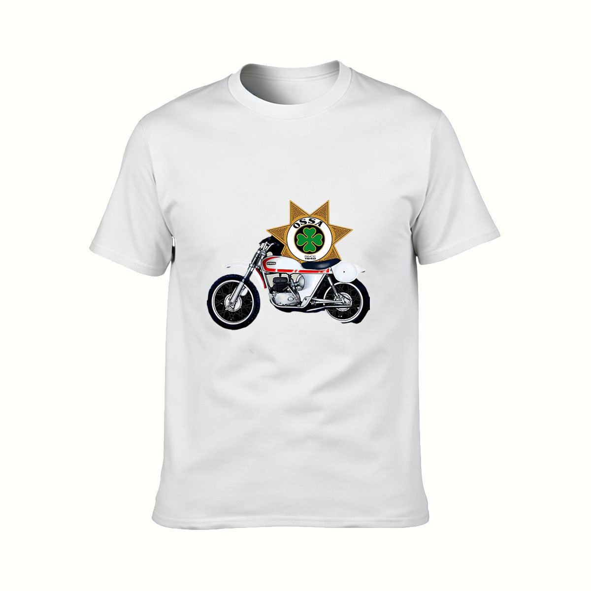 Irish Police Motorcycle T-Shirt Men's Gift Design - Image 2