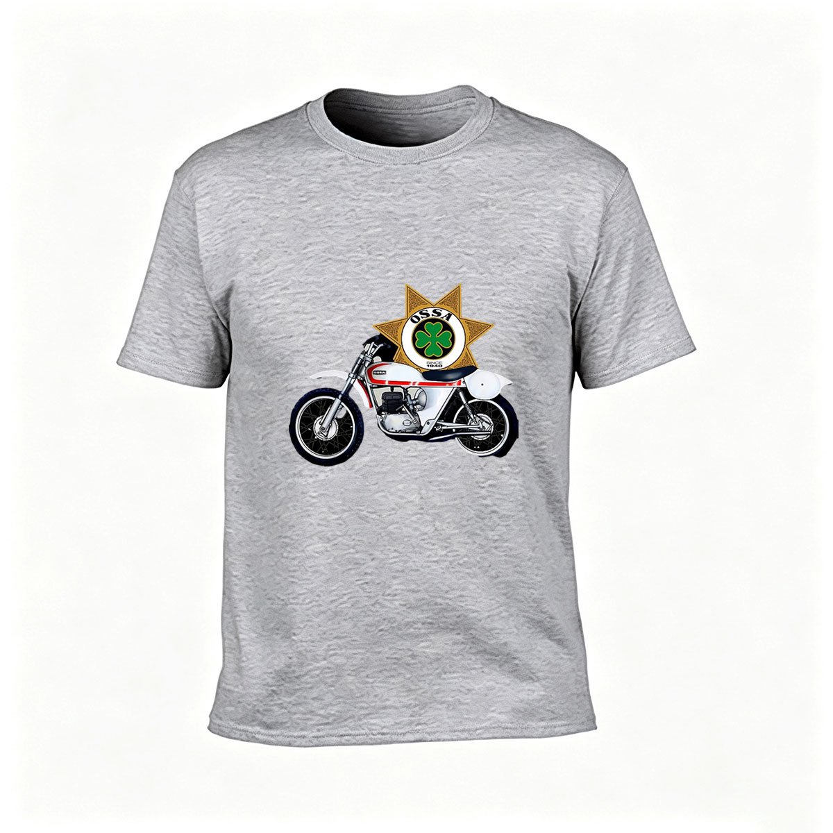Irish Police Motorcycle T-Shirt Men's Gift Design - Image 3