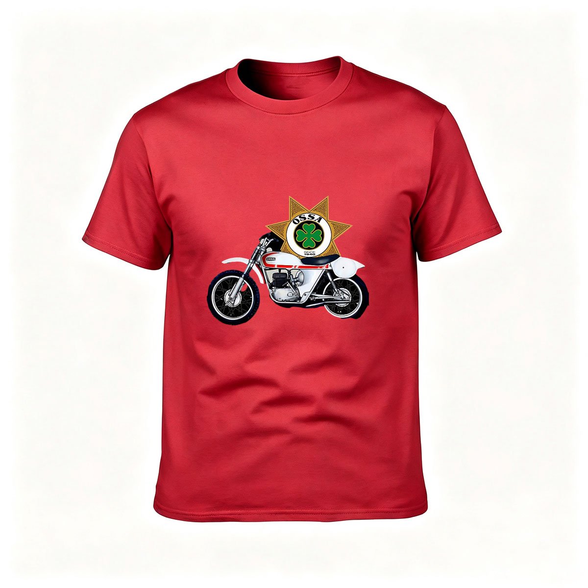 Irish Police Motorcycle T-Shirt Men's Gift Design - Image 5