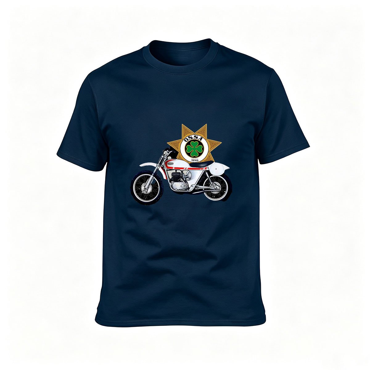 Irish Police Motorcycle T-Shirt Men's Gift Design - Image 6