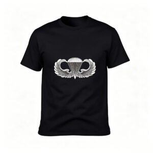 Parachute Wings Logo Men's T-Shirt Gift for Skydiving Enthusiasts