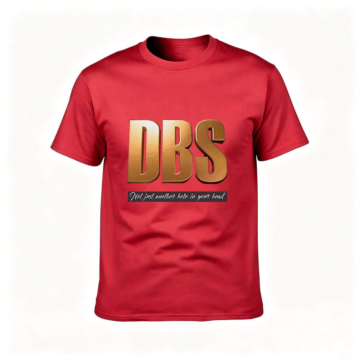 DBS Gold Logo T-Shirt Men's Women's Fashion Gift Wear - Image 5