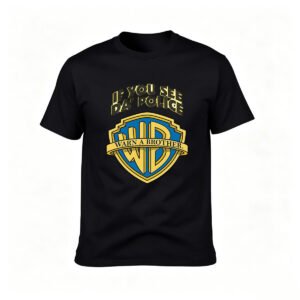 If You See Da Police Warn A Brother Men's T-Shirt