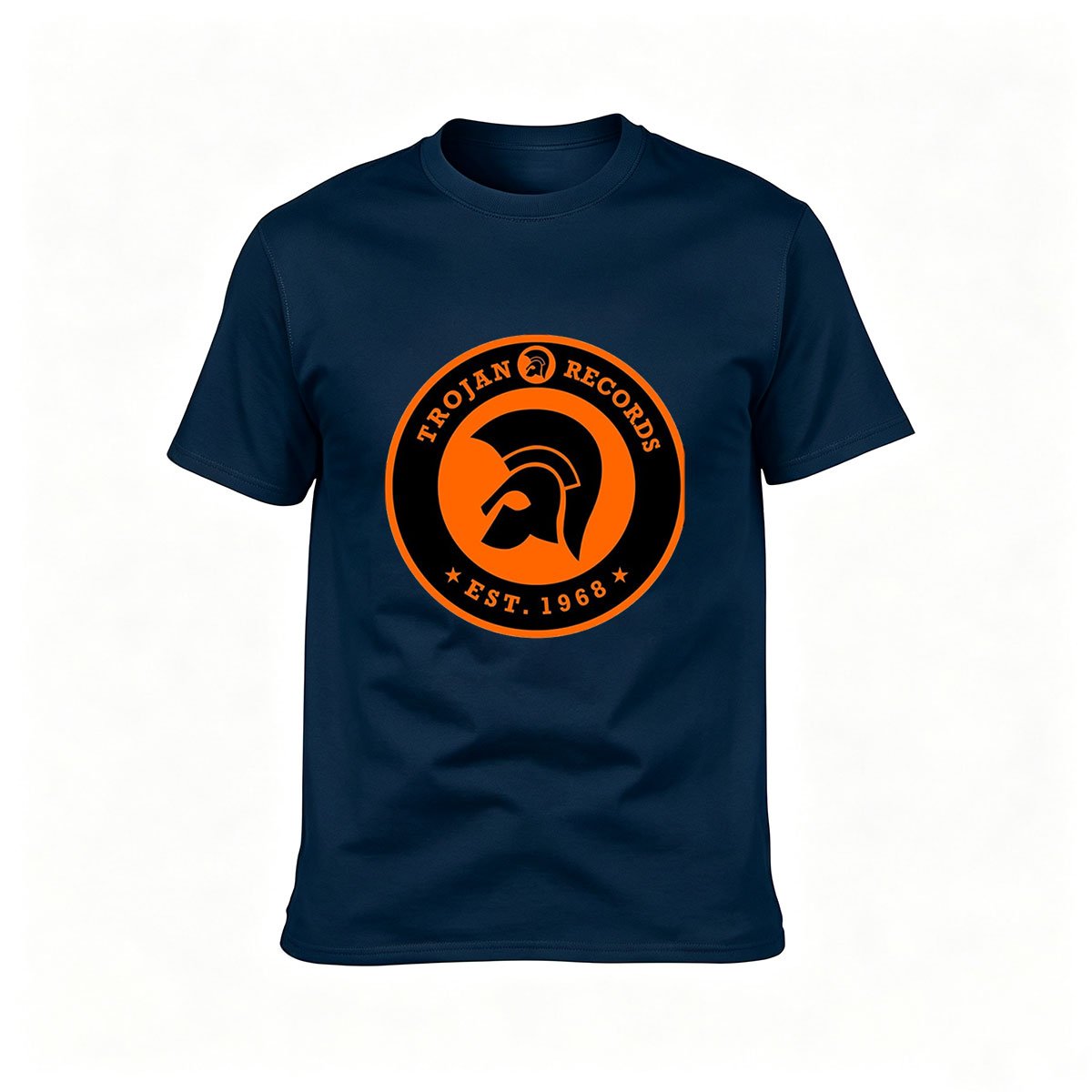 Trojan Records Logo Men's T-Shirt Classic Rock Music Gift - Image 6