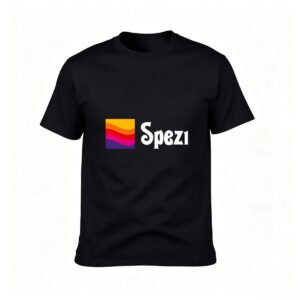 Spezi Rainbow Logo Men's T-Shirt Casual Gift Wear