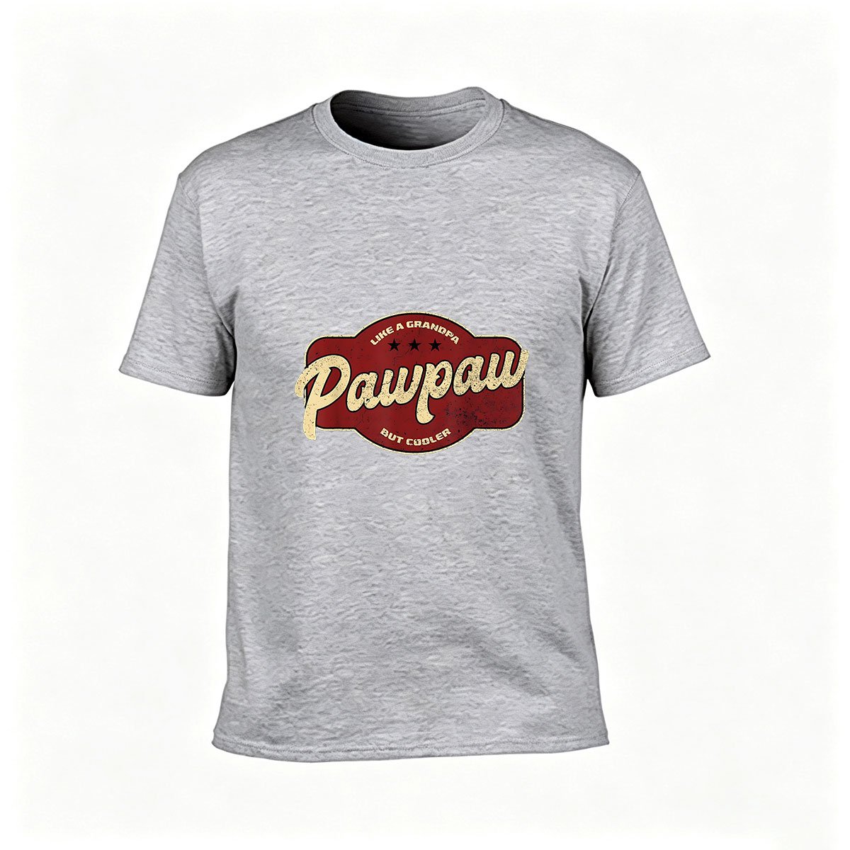Pawpaw Like a Grandpa But Cooler Mens T-Shirt Gift - Image 3
