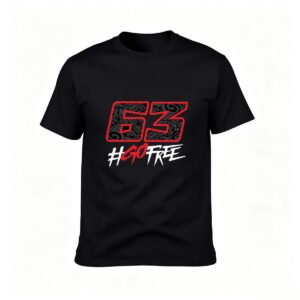 63 Go Frie Men's T-Shirt Graphic Print Casual Wear Gift