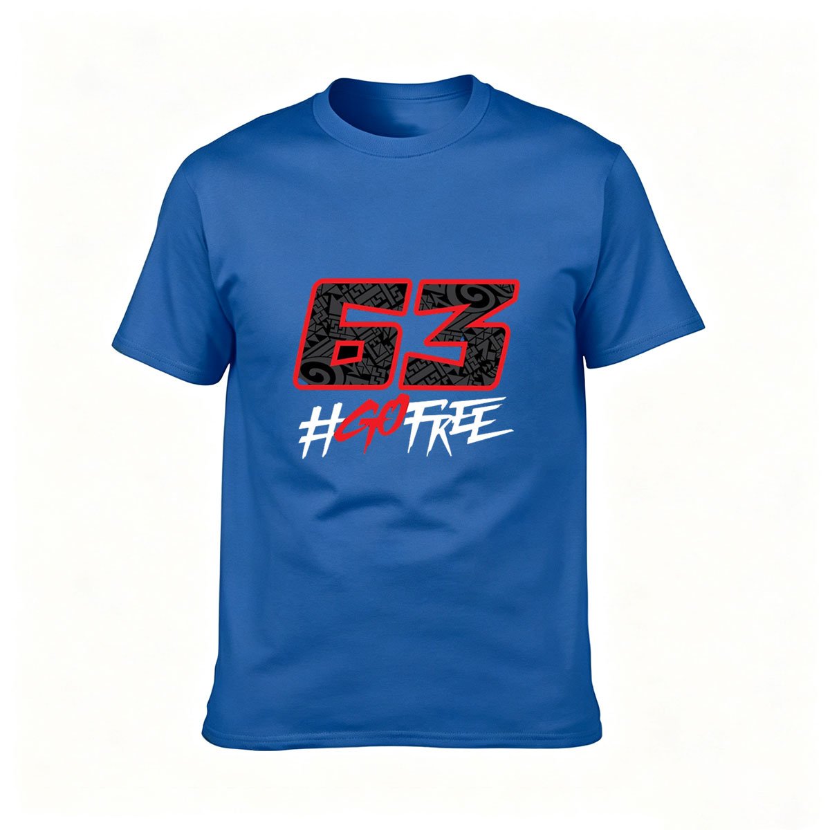 63 Go Frie Men's T-Shirt Graphic Print Casual Wear Gift - Image 4