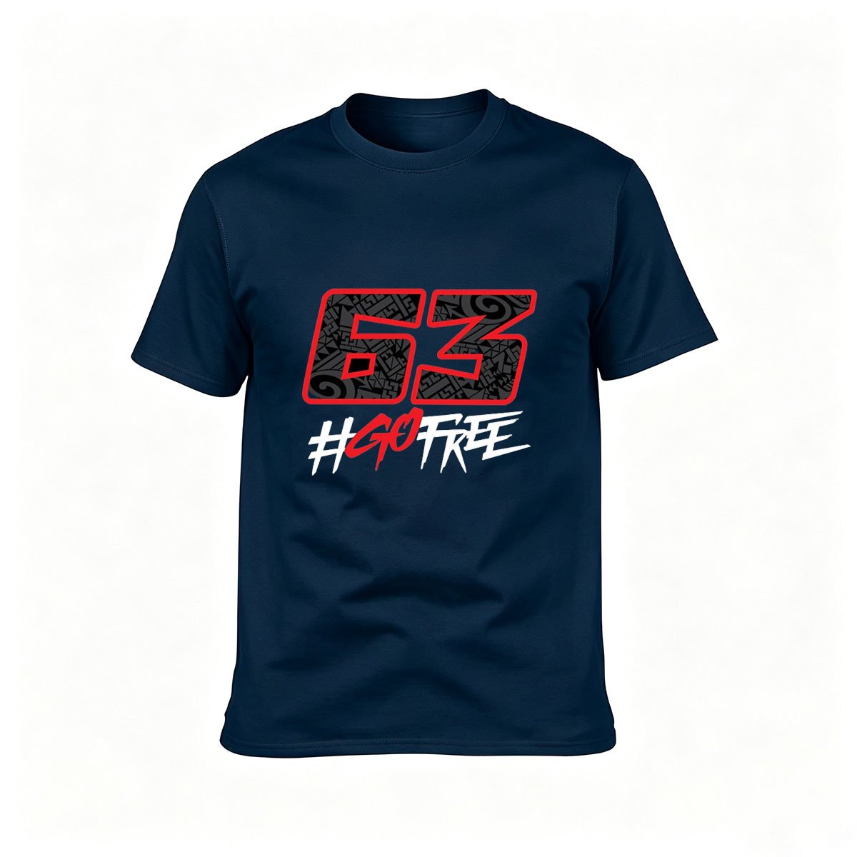 63 Go Frie Men's T-Shirt Graphic Print Casual Wear Gift - Image 6