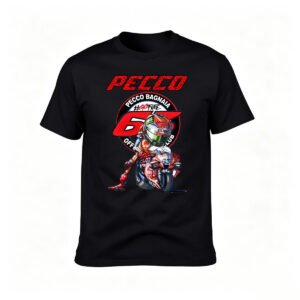 Pecco Bagnaia MotoGP Racing T-Shirt Men's Gift Wear