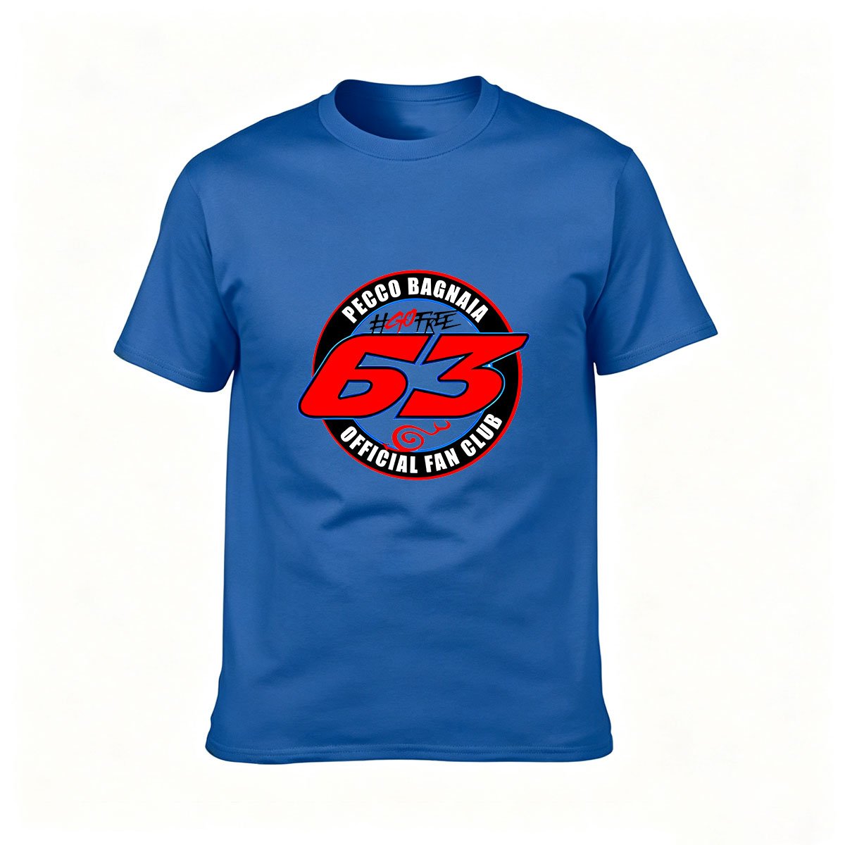 Pecco Bagnaia 63 Official Fan Club Men's T-Shirt Racing Gift - Image 4