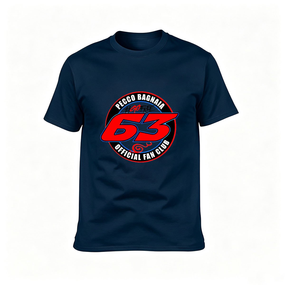 Pecco Bagnaia 63 Official Fan Club Men's T-Shirt Racing Gift - Image 6