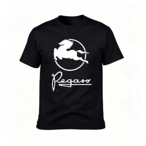 Pegaso Flying Horse Logo Men's T-Shirt Gift for Horse Lovers