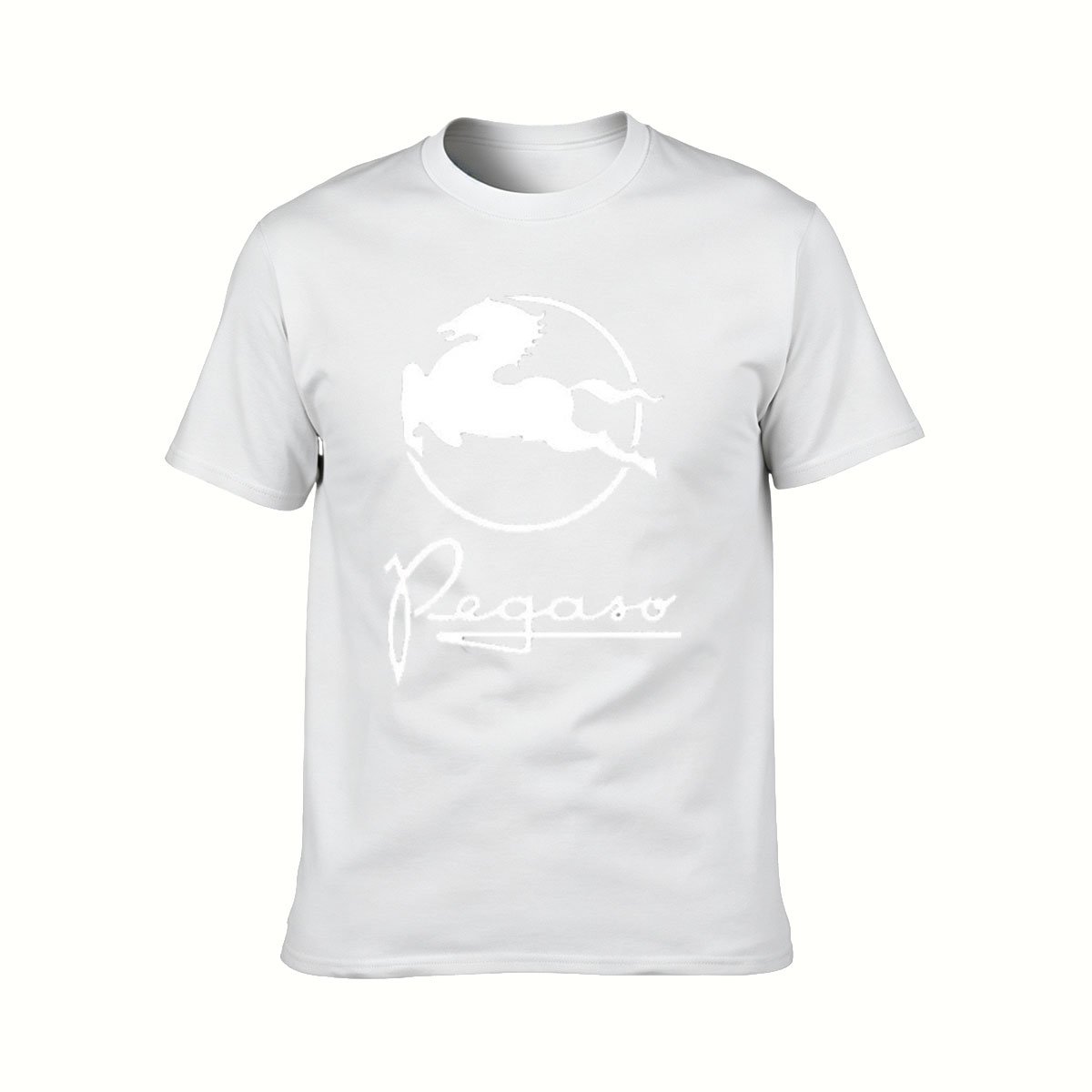 Pegaso Flying Horse Logo Men's T-Shirt Gift for Horse Lovers - Image 2