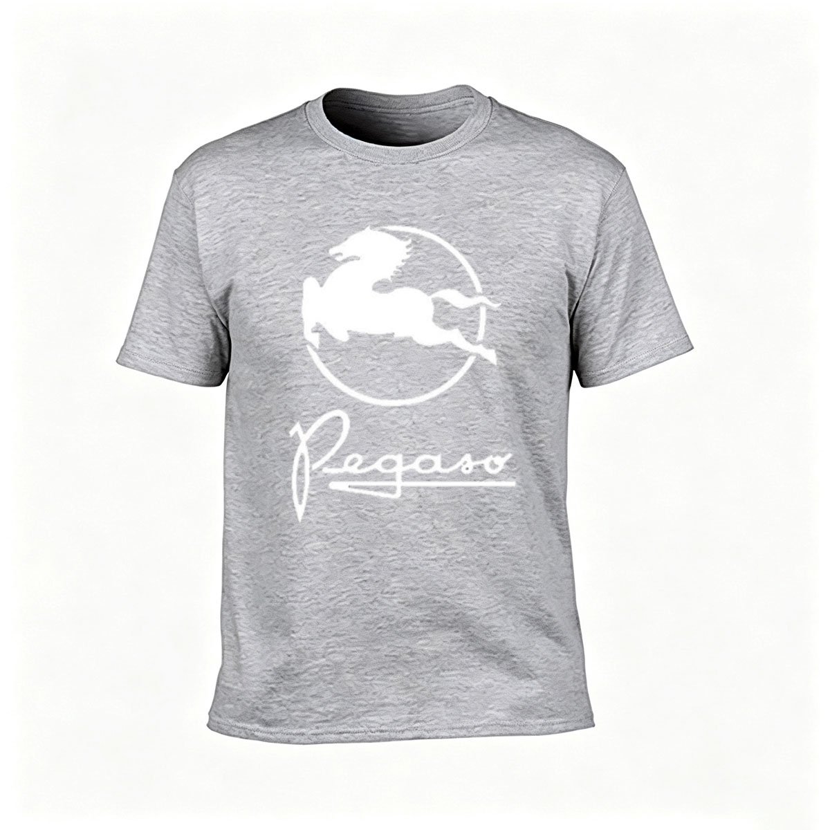 Pegaso Flying Horse Logo Men's T-Shirt Gift for Horse Lovers - Image 3
