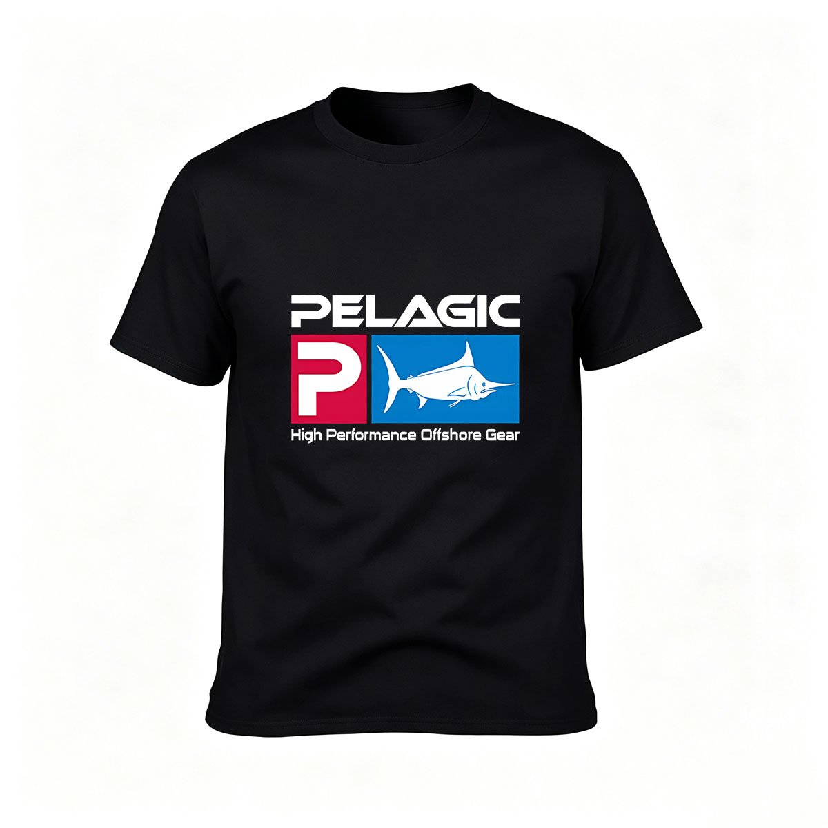 Pelagic Logo T-Shirt Men's Fishing Gear Gift Outdoor Wear