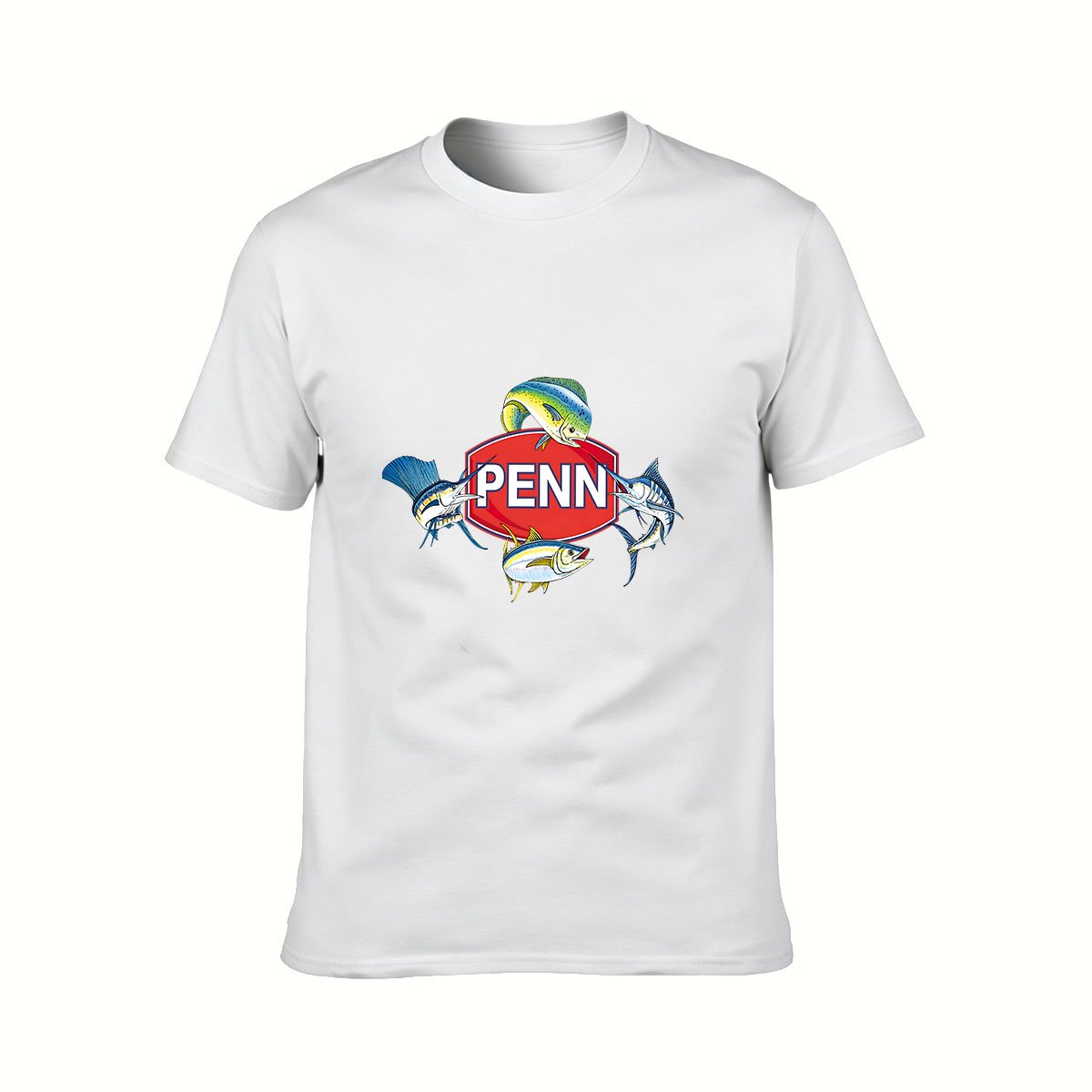 Penn Fishing Logo T-Shirt Men's Outdoor Sport Tee Gift for Anglers - Image 2
