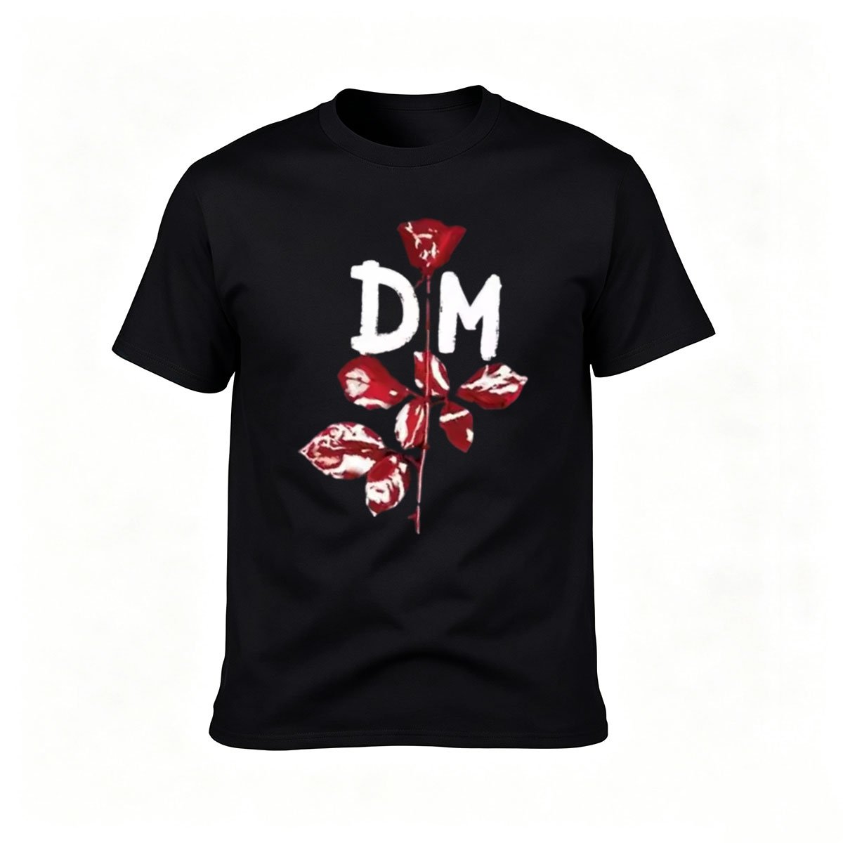 Depeche Mode Rose Logo Men's T-Shirt Music Gift
