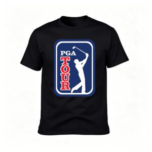 PGA Tour Logo Men's T-Shirt Golf Fan Gift Apparel
