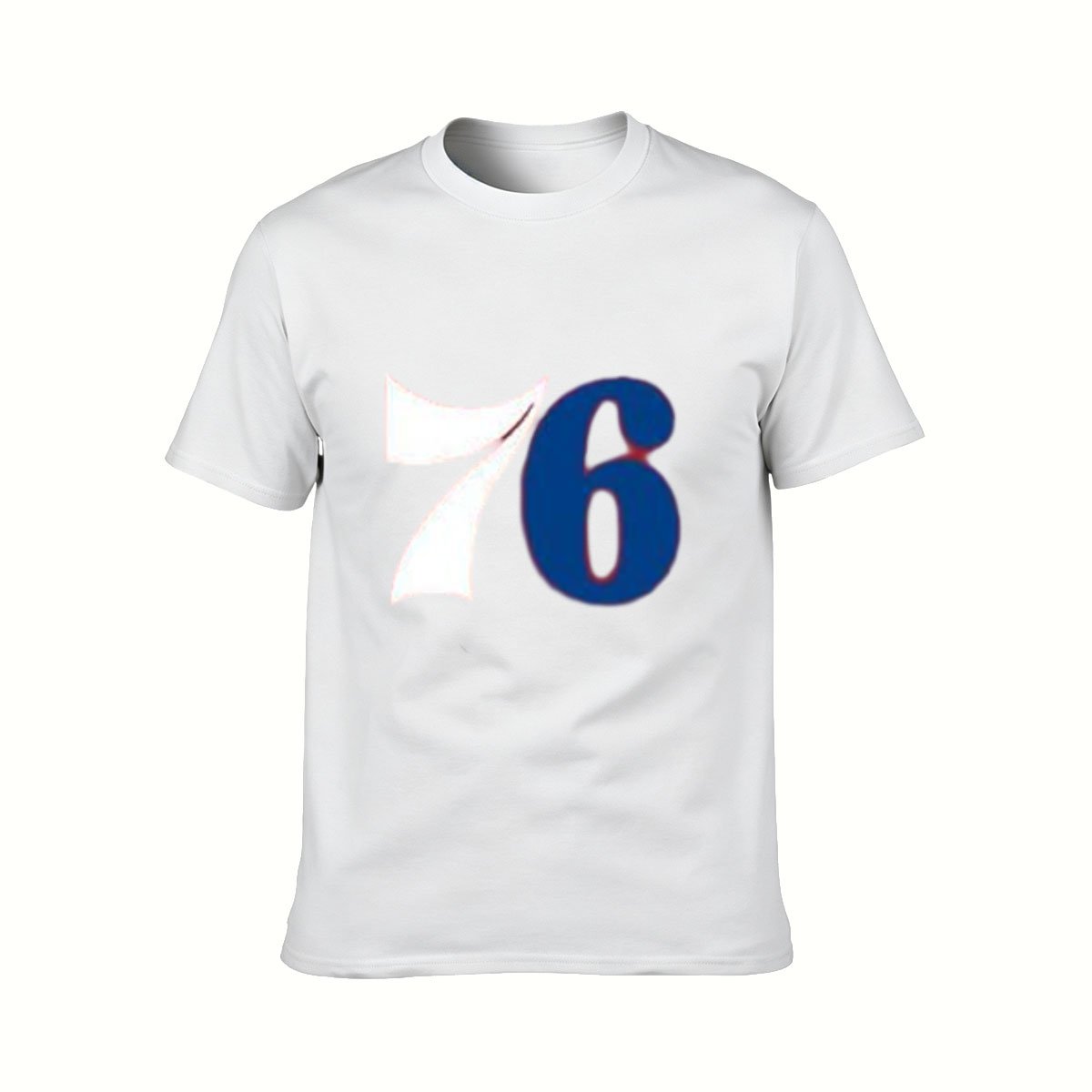 76 Logo Men's T-Shirt Philadelphia Basketball Fan Gift - Image 2