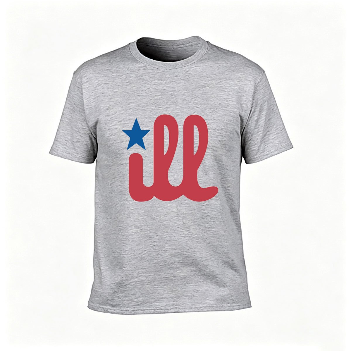 Red White Blue Star Design Men's T-Shirt Casual Wear Gift Idea - Image 3
