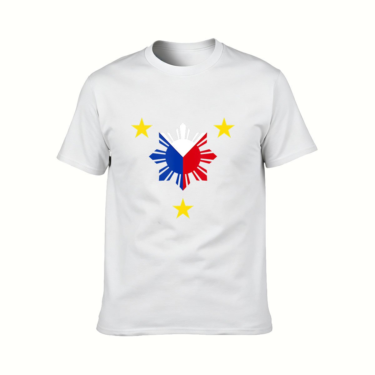 Philippines Flag Design Men's T-Shirt Gift for Travelers - Image 2