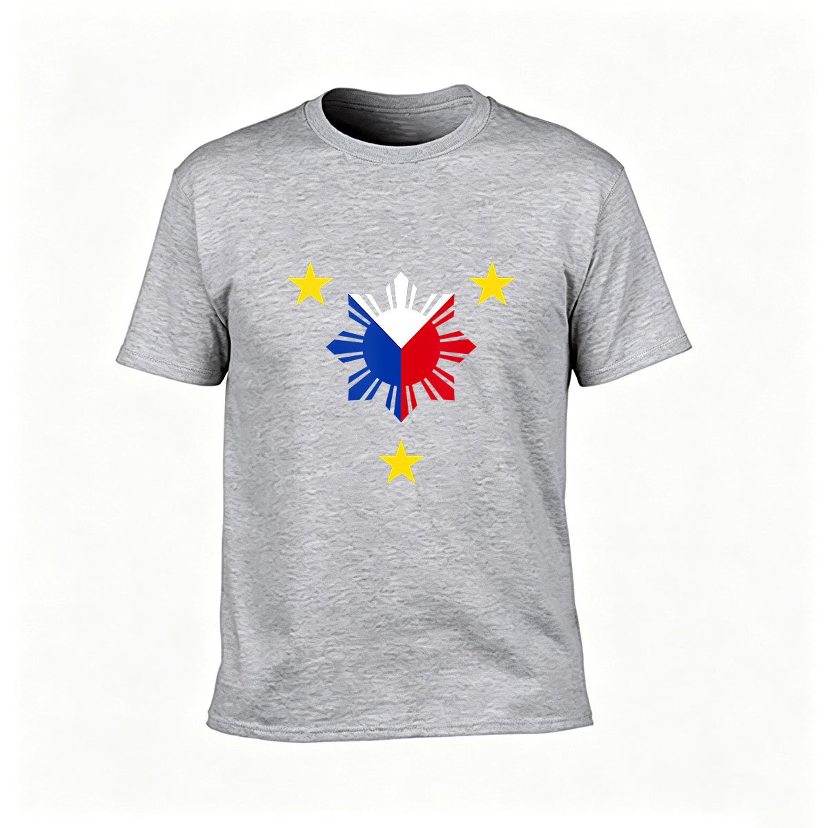 Philippines Flag Design Men's T-Shirt Gift for Travelers - Image 3