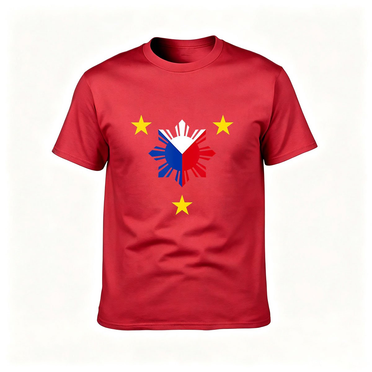 Philippines Flag Design Men's T-Shirt Gift for Travelers - Image 5