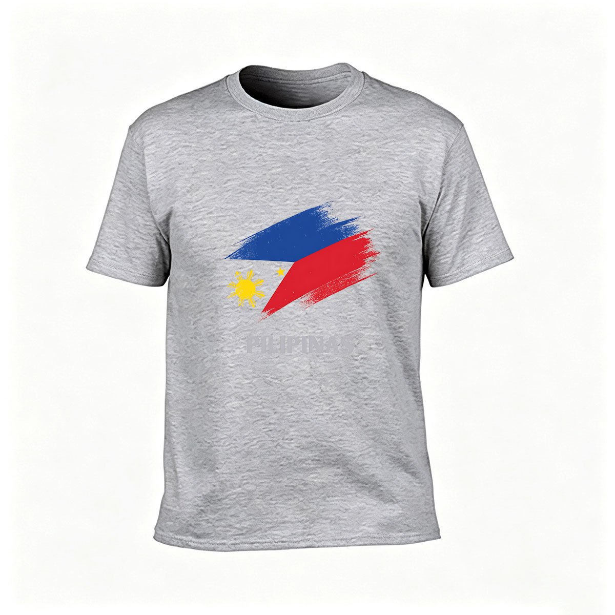 Philippines Flag Pilipinas Men's T-Shirt Gift for Fans - Image 3