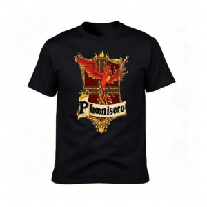 Phoenix Bird Crest Men's T-Shirt Gift for Fantasy Fans