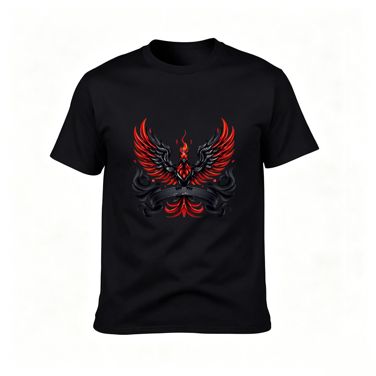 Phoenix Flame Men's T-Shirt Gift for Him Casual Wear